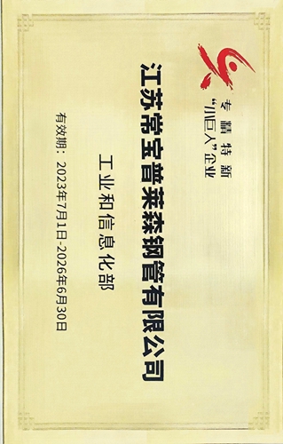 1、國家專精特新小巨人企業(yè)2023（常寶普萊森）_副本.jpg